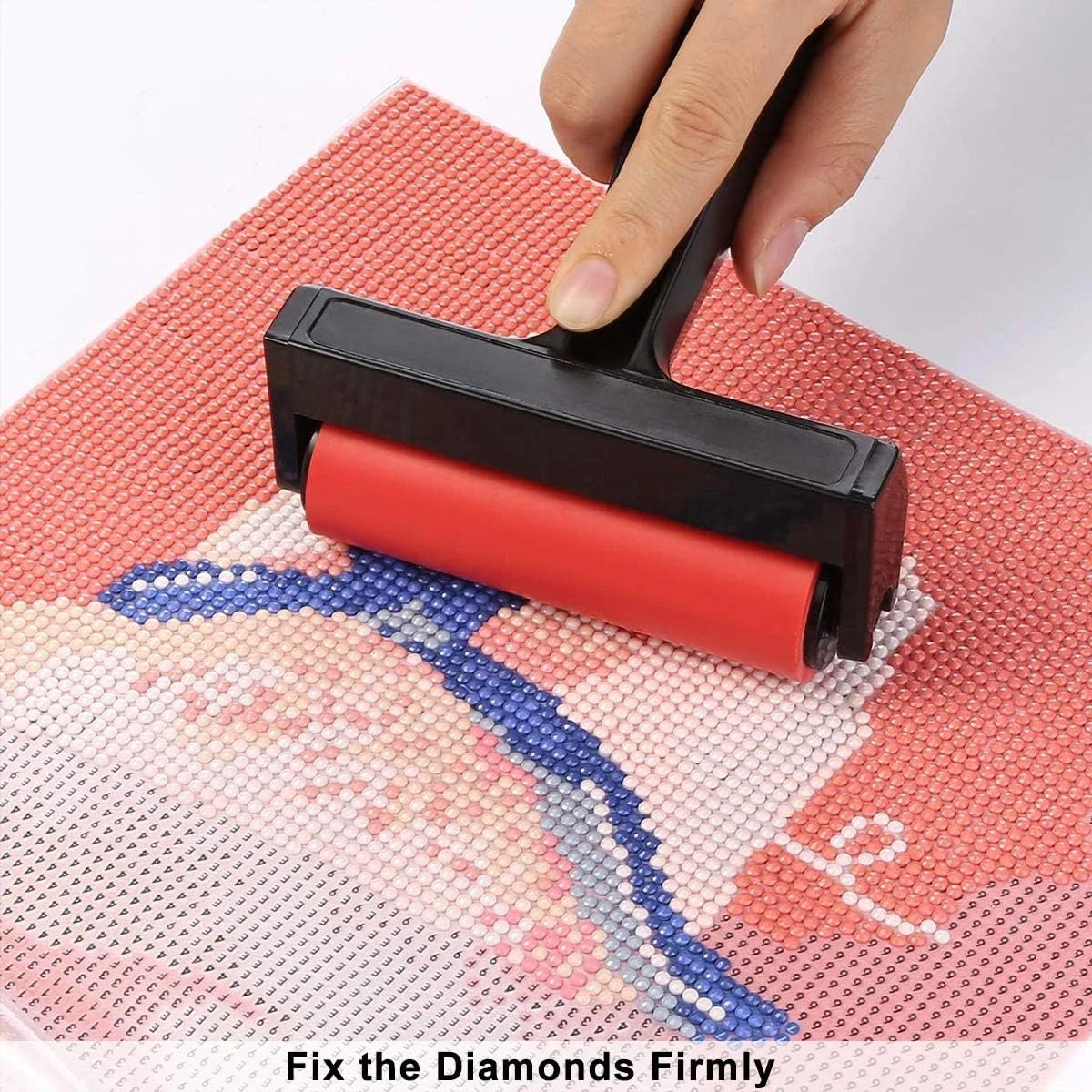 22 Pieces 5D Diamonds Painting Tools and Accessories Kits with Diamond Red