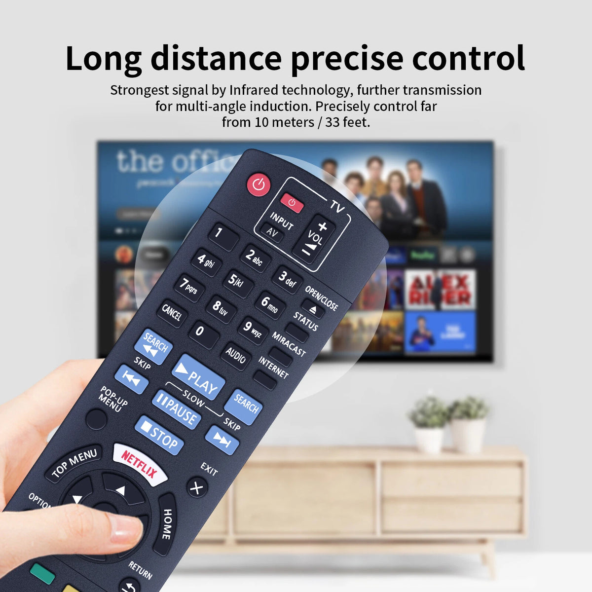 N2QAYB001031 Remote Control For Panasonic Disc Player DP-UB420 UB820