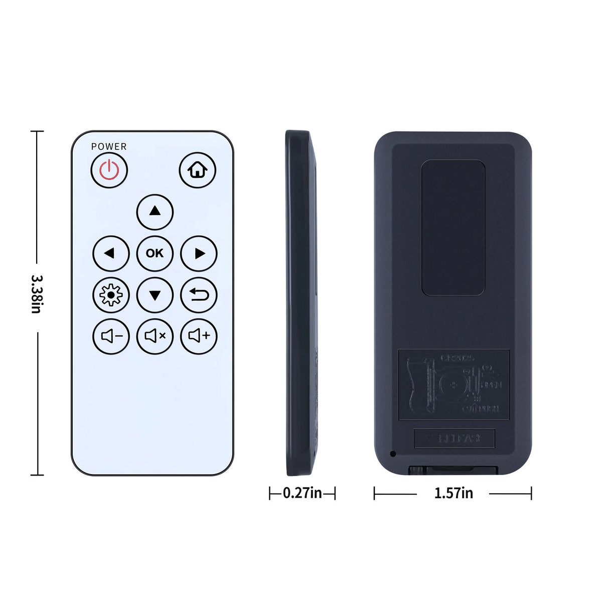 Remote Control for ViewSonic M1 mini Plus Pocket Cinema Projector
