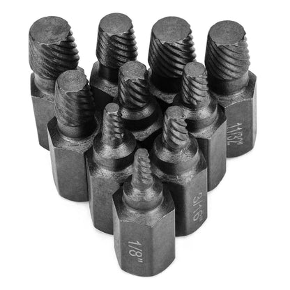 20Pcs/lot Damaged Screw Extractor Alloy Steel Damaged Screw Remover Tool Set