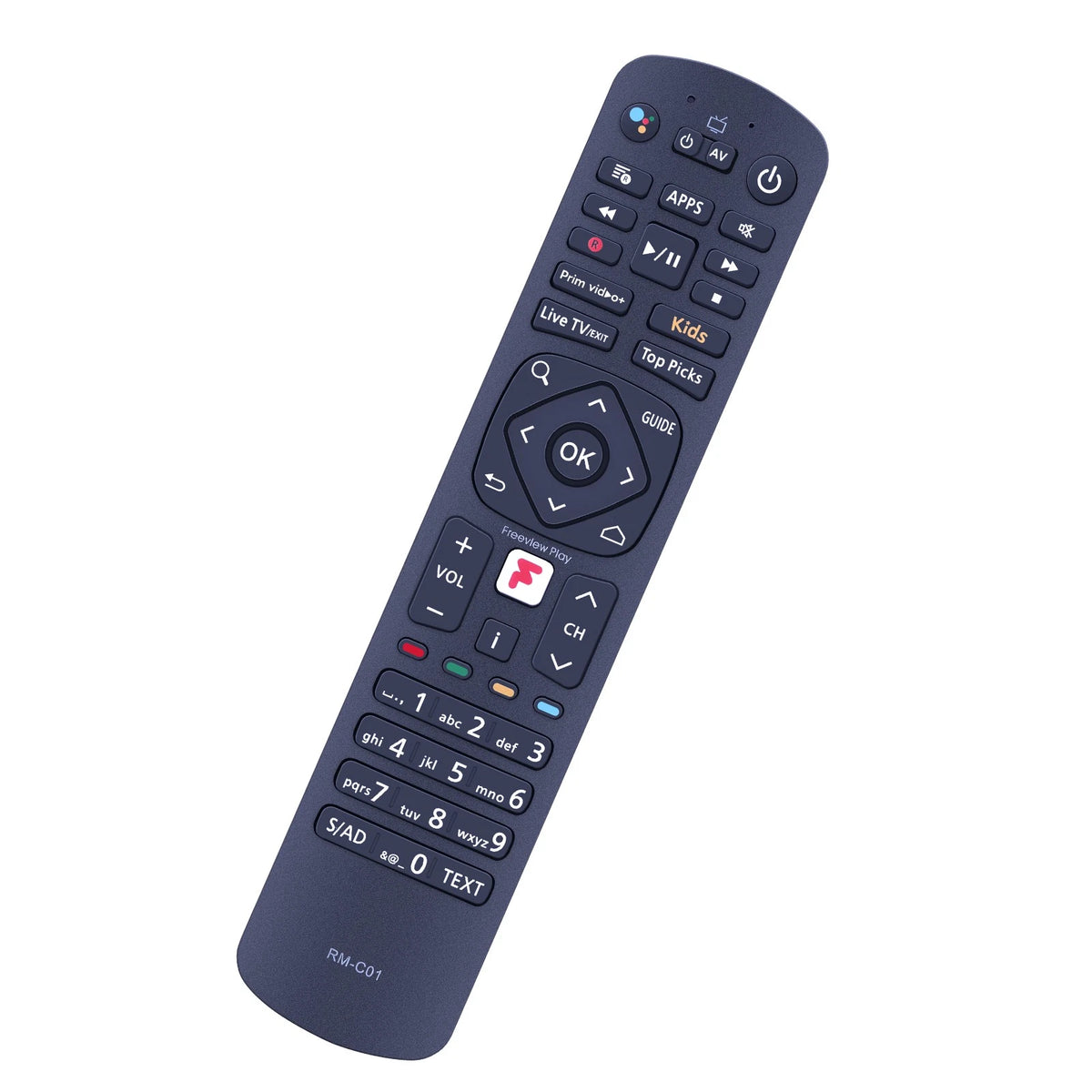 Replacement Remote Control For Humax Aura RM-C01 FVP 4K-GTR