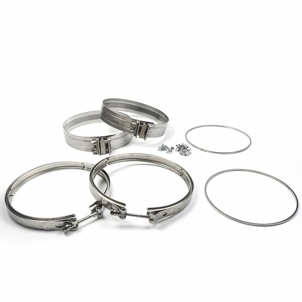 Filter Clamp & Gasket DETROIT DD13 DD15 A680950202 A6809950302 A6804910480