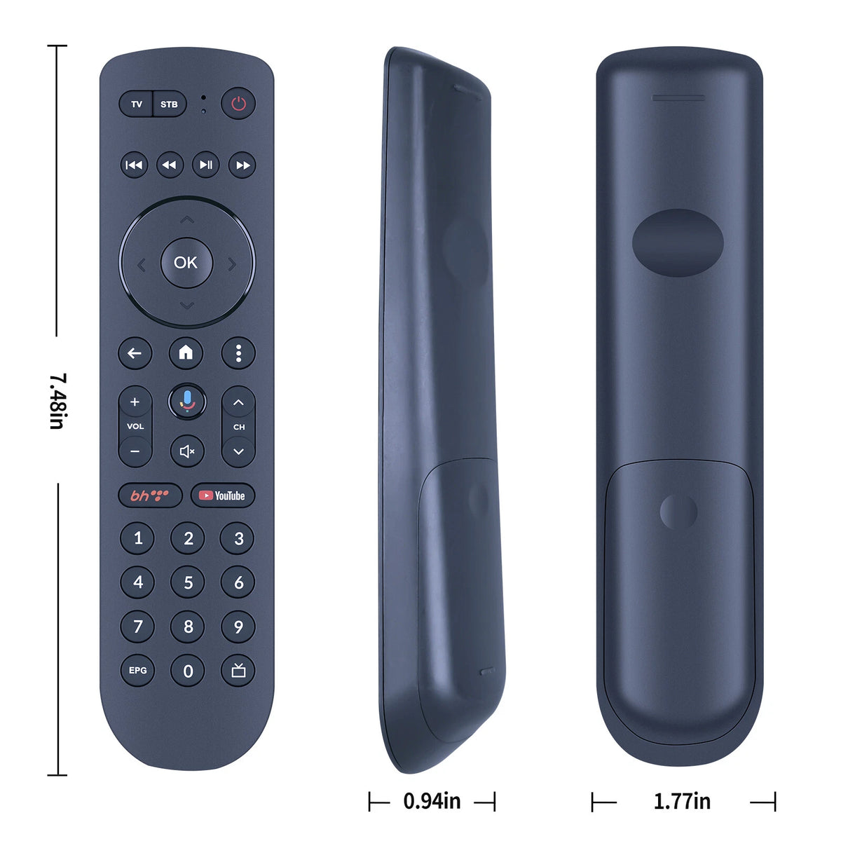 T4HU2225/35KA Remote Control For MOJA T.V TV With Voice