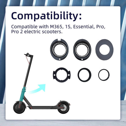 8 Set Steering Ball Bearing, Electric Scooter Fork Bearing Bowl Vertical Rod...