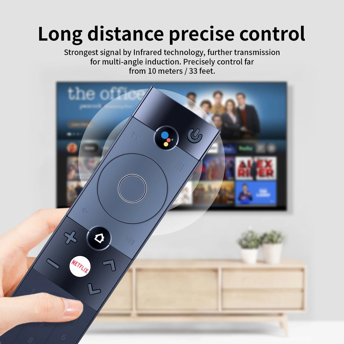 Rechargeable Remote Control For KITA Android TV Part number: R324854A98-00001