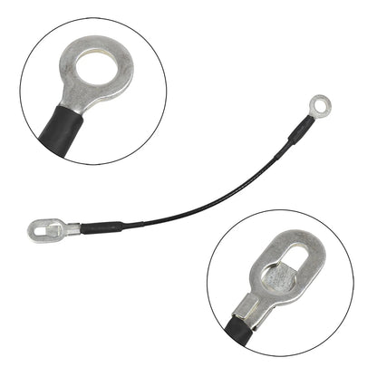 X AUTOHAUX Truck Tailgate Lift Support Cables for Chevy GMC Black,silver