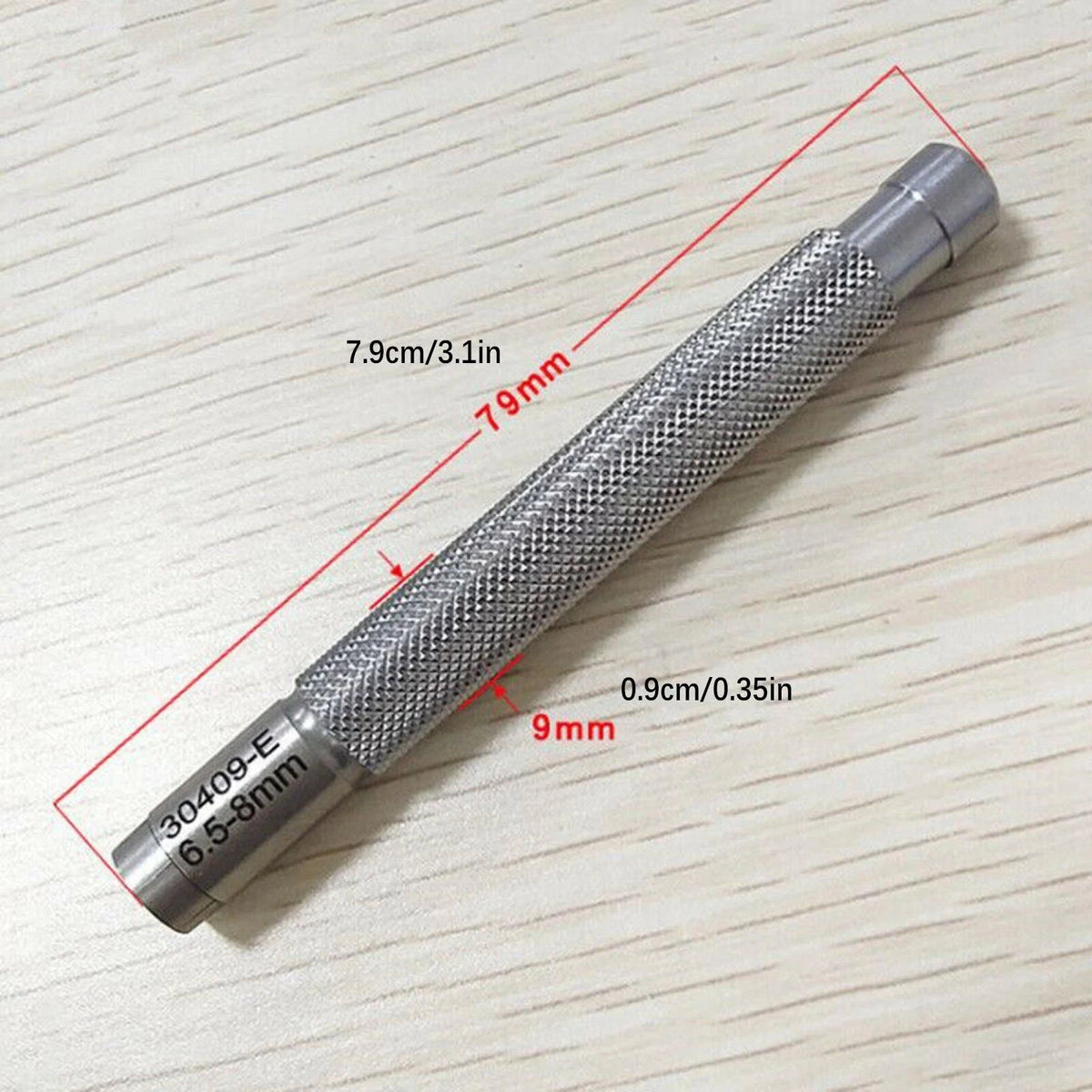 30409-E 6.5-8mm Steel Watch Crown Winder Mechanical Disassemble Winding Tool cc