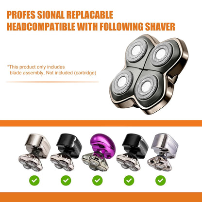 Replacement Blade Shaver PRO 2 Head for Electric Compatible with 2pack