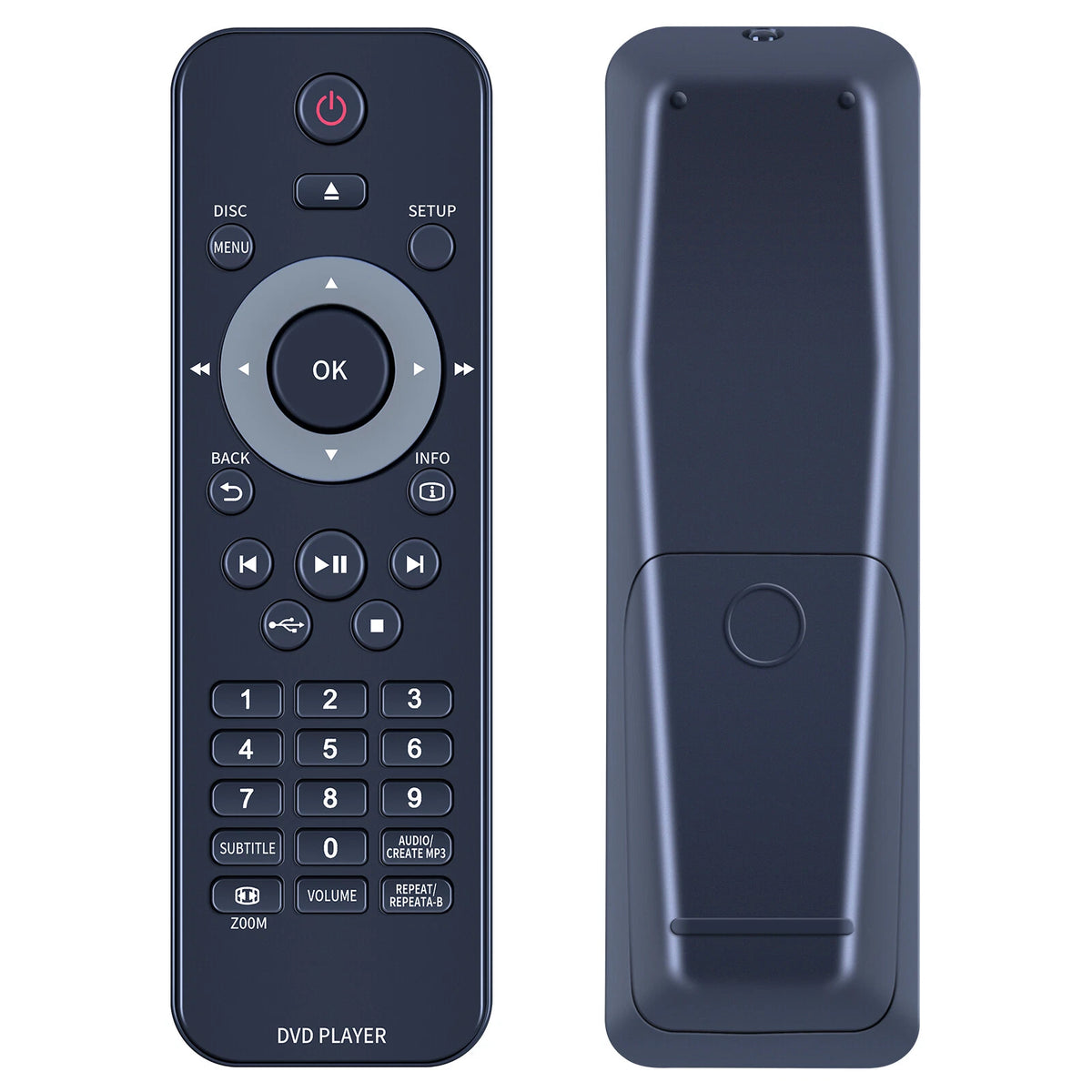 Replacement Remote Control For Philips DVD DVP3962 DVP3980,DVP3982