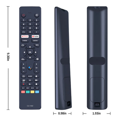 CLE-1042 Remote Control For Hitachi TV 50QLEDSM20 55QLEDSM20 with Voice