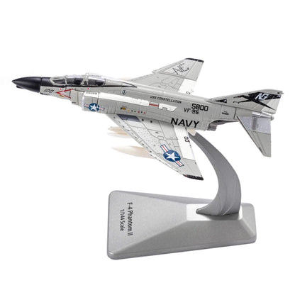 14cm Diecast Alloy 1/144 Scale F-4 Phantom II Fighter Desk Model