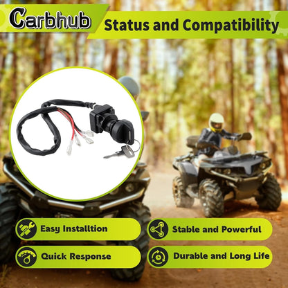 Carbhub Ignition Key Switch for Sportsman 335 500 4X4 Polaris Xpress 300...