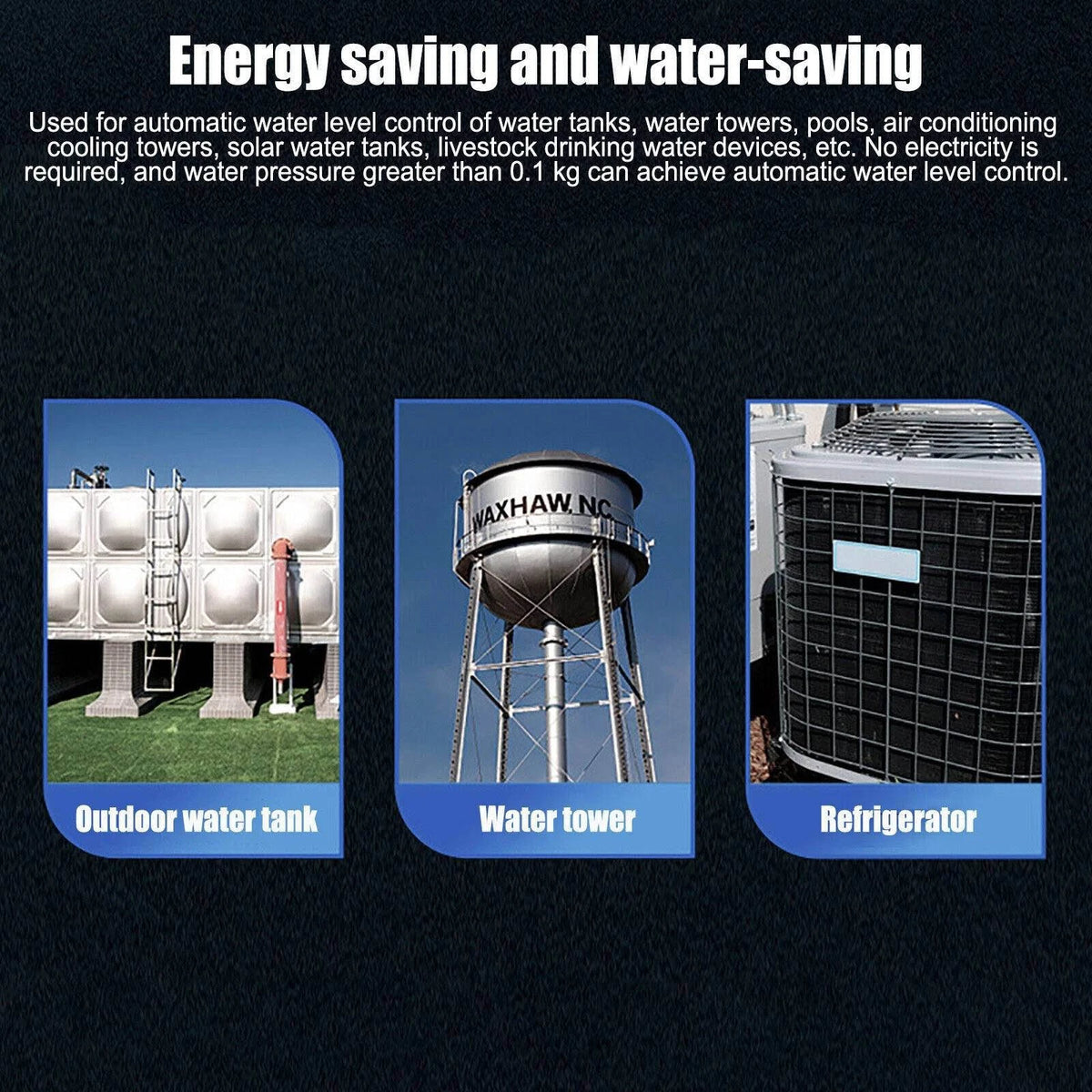 Solar Water Tank 6 Points Top Inlet Float Valve Level Controller High Quality
