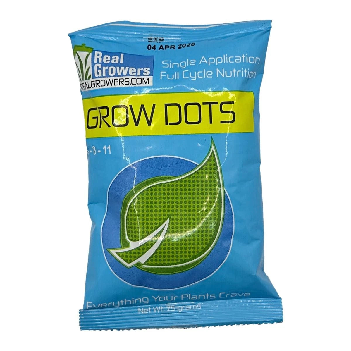 Real Growers Grow Dots Classic 75g – Single Application Programmed