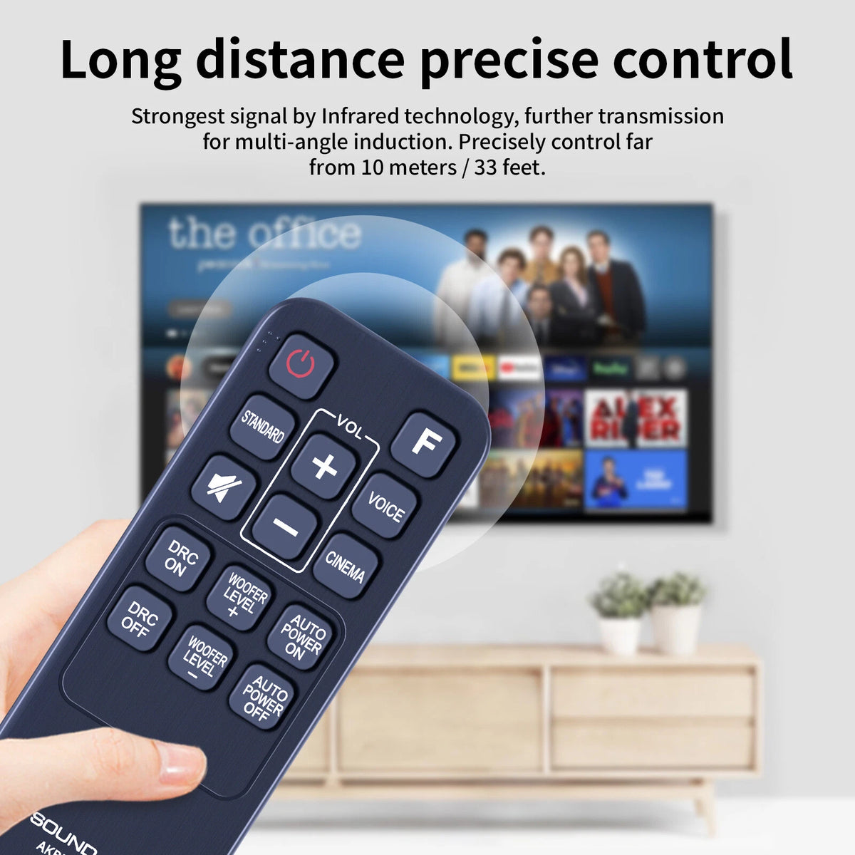 AKB74815301 Remote Control For LG Sound Bar S45A1-D LAS453B SH3B SPH3B-W