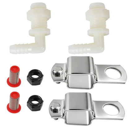 Sthovd Spray Boom Repair Kit Include 3/8" Polypropylene 0.375 inches, White