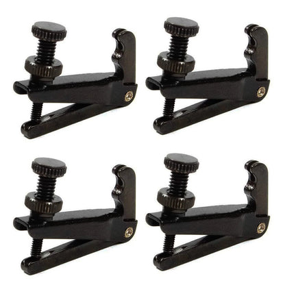 KAIY Violin Fine Tuner for 3/4 4/4 Violin, String size, ALL Black
