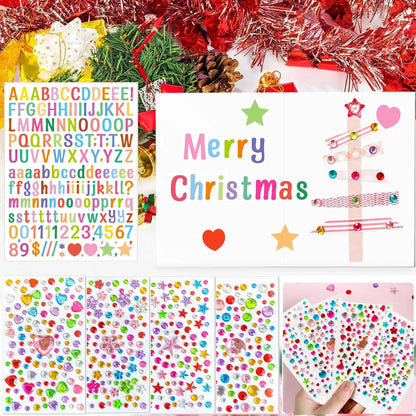 Card Making Supplies For Adults and Kids,Card 5x7 inches, MULTICOLOR-28PCS