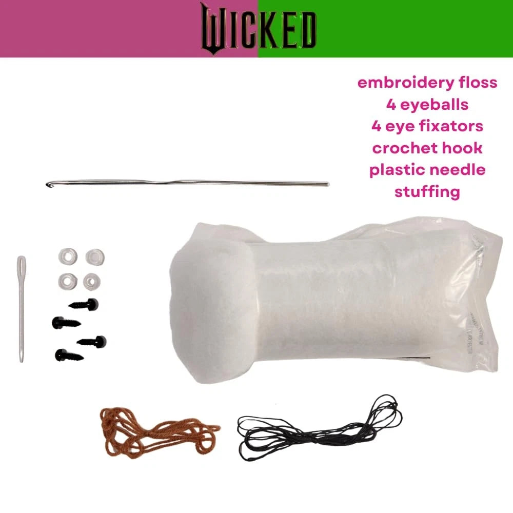 Innovative Designs Wicked Crochet Kit for Small, Elphaba and Glinda