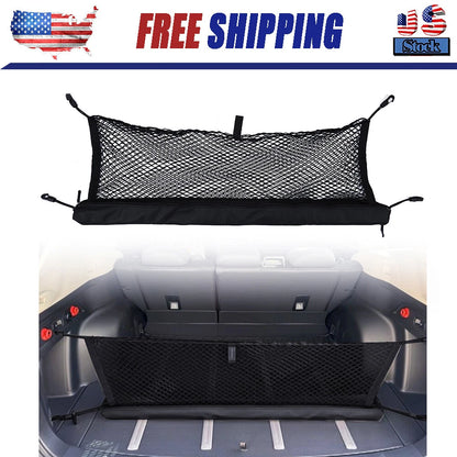 For 2019-2024 Subaru Forester Rear Compartment Cargo Net Black Mesh F551SSJ000