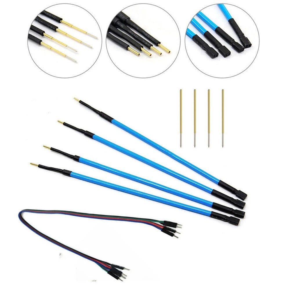 4Pcs LED BDM Frame Probe Pens With Connect Cables For KTAG KESS FGTECH BDM100 h
