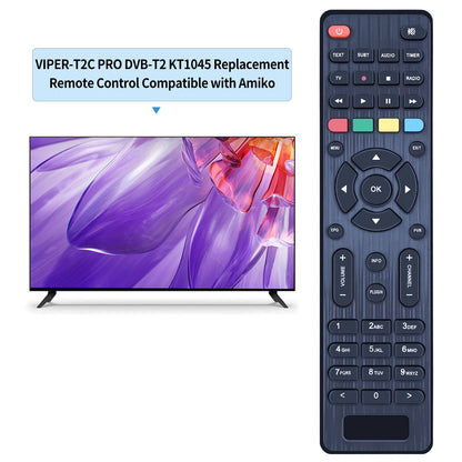 Remote Control For Amiko DVB-T2,Viper Combo,Viper Slim DVB-S2,VIPER-T2C