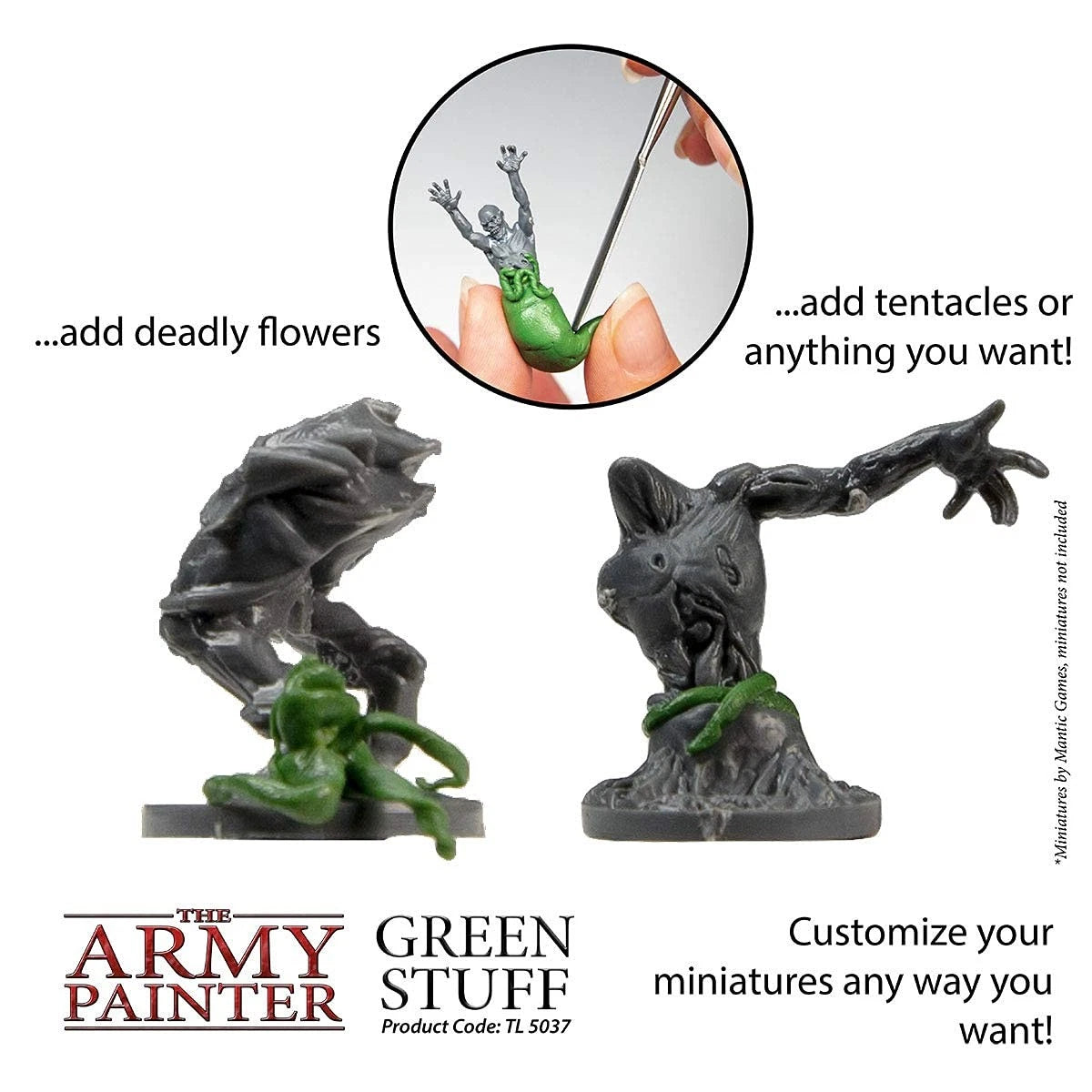 The Army Painter Green Stuff, 2 Part Modelling Clay, x large 18/20,