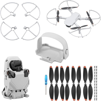 Propeller Guard+16PCS Blade +Propeller Holder Starp for DJI Mini 2...