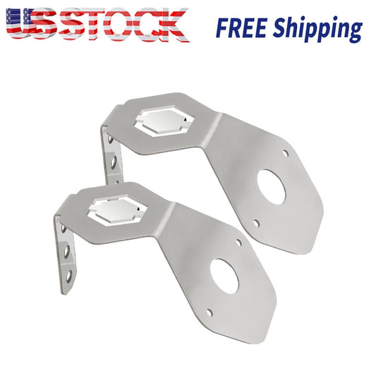 For Watermelon Mirror Turn Signal Angled Bracket Stainless SET/2