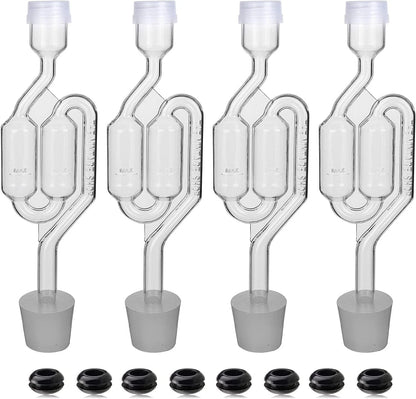 Bubble Airlock Set, 4 Airlocks for Fermenting, airlock, airlock