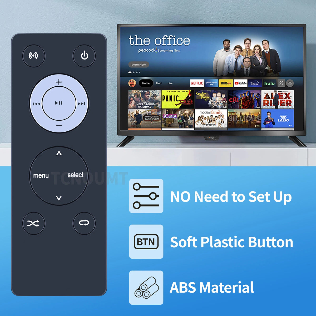 Replacement Remote Control For Logitech Pure-Fi Anywhere