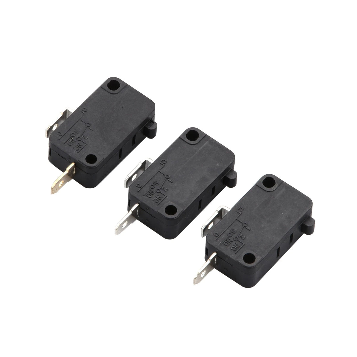 3x Microwave Oven Door Switch for Microwave 16A 125/250V(Normally O&C)