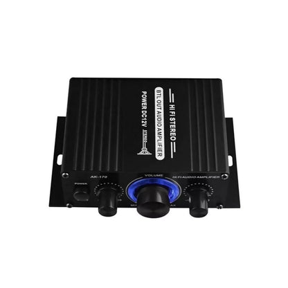 400W 2.0 Channel Powerful Stereo Audio Power Amplifier HiFi Bass Amp Car Home