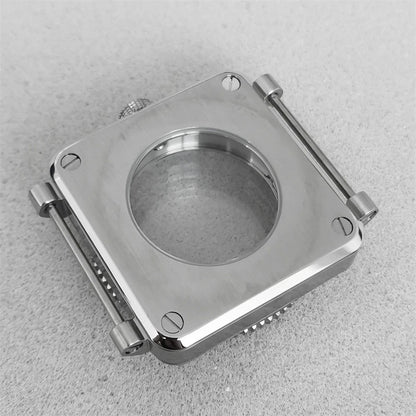 42mm Stainless Steel Watch Case For NH35/NH36/4R/7S Movement Accessories tt