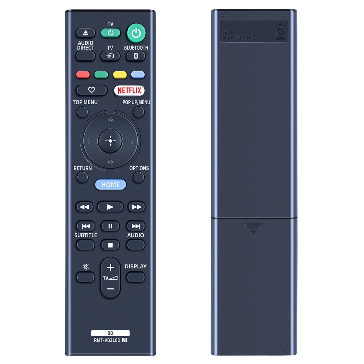 RMT-VB210D Replacement Remote Control For SONY Disc DVD UHP-H1