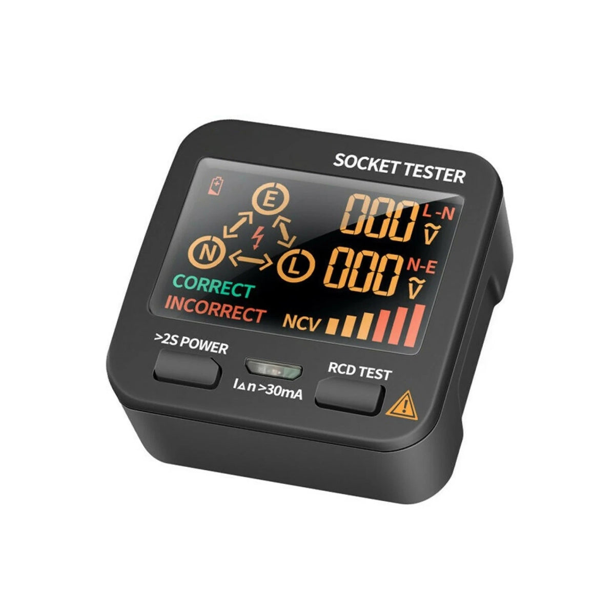 US Plug AC11 Socket Tester Digital Display Voltage Checker Detector Tool