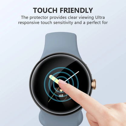 EGV 6 Pack for Google Pixel Watch 41mm Screen Protector, 41mm, Transparent