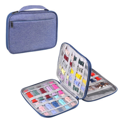 ZFZGFRCS Watch Band Storage Case Less than 2 inches (thickness), Blue-Purple