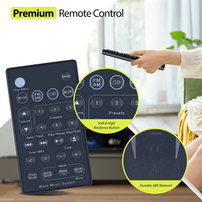 For Bose Wave Music System Remote Control For AWRCC1 AWRCC2 Radio/CD