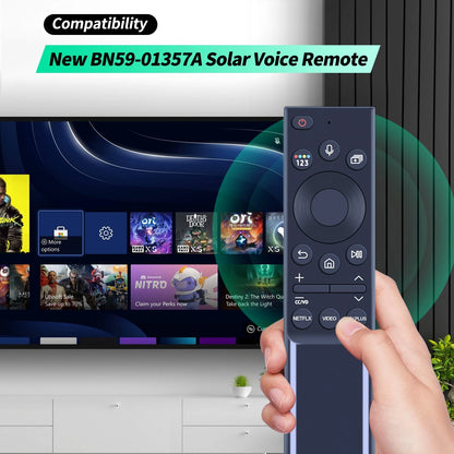 BN59-01357A For Samsung Rechargeable Solar Cell QLED Voice Remote Control