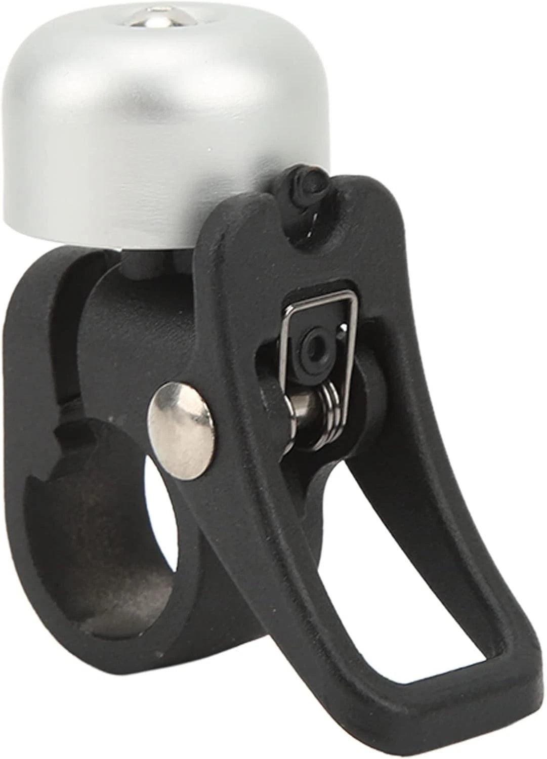 Dilwe Electric Scooter Bell, Aluminum Alloy Handlebar Horn Silver