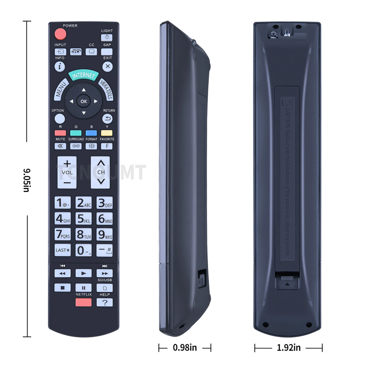 N2QAYB000777 Remote Control For Panasonic TV TCP50ST50X TCP60ST50X