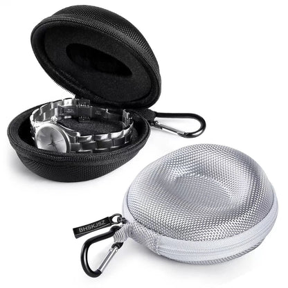 BHSKJSZ Travel Case for Men and Women - Portable 4 x 2.3 x inches, Black