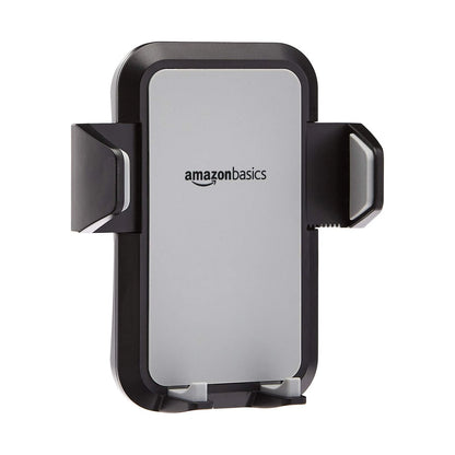 Amazon Basics Universal Portable Smartphone Holder for Car, Air Vent Grey