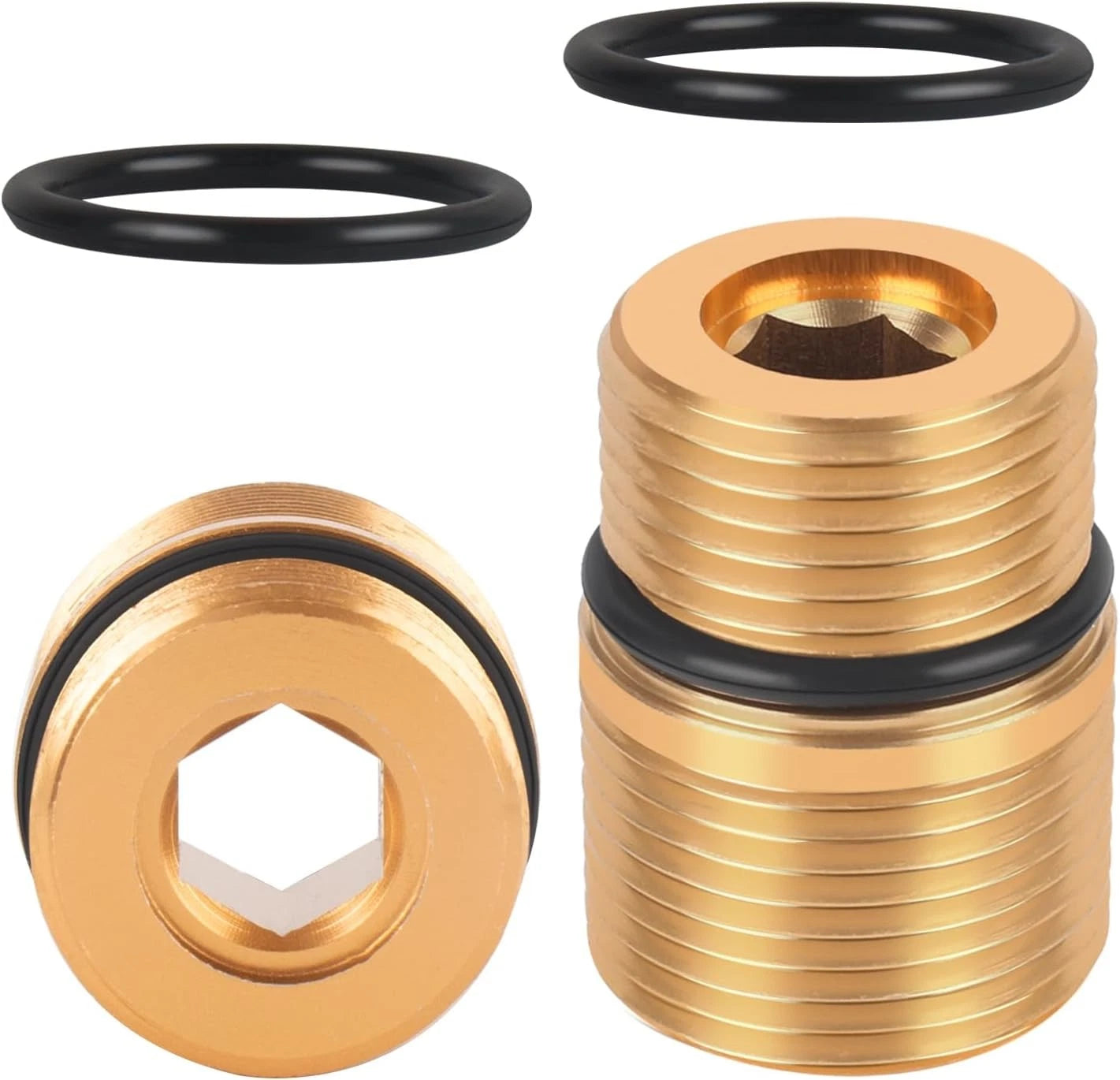 Pressure Washer Pump Outlet Fitting 7110264 -M20 to M22 Water Outlet...