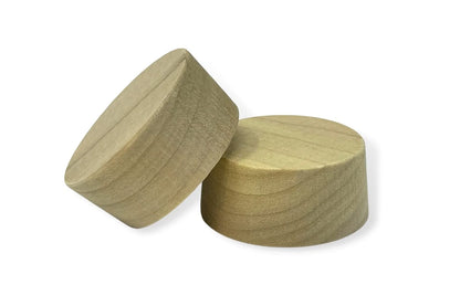 2-Inch Poplar Wood Bourbon Wine Barrel Cask Keg Bung Plug - Great for Home...