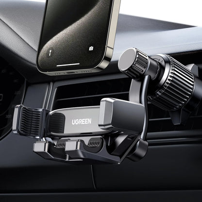 UGREEN Car Phone Holder Vent Mount, Never 4.7" to 7.2 inches, Black