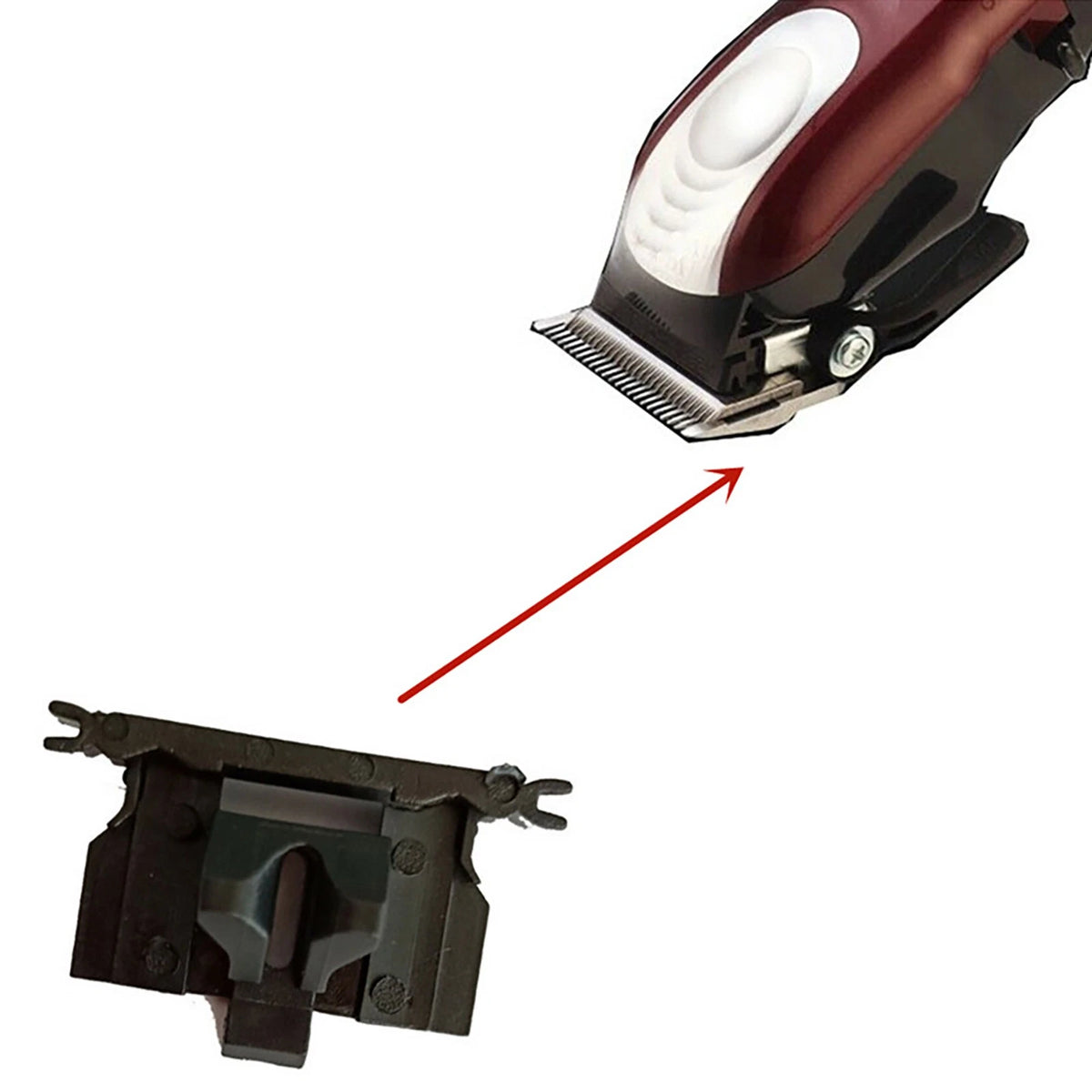 Plastic Hair Swing Head Guide Block For WAHL 8148/8591/1919 Electric Clipper