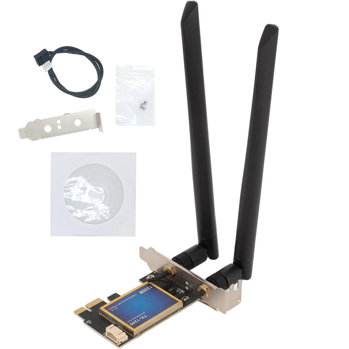 TX-1200 Wireless Network Bluetooth 4.0 Card Supports For Win10, Win11 Systems