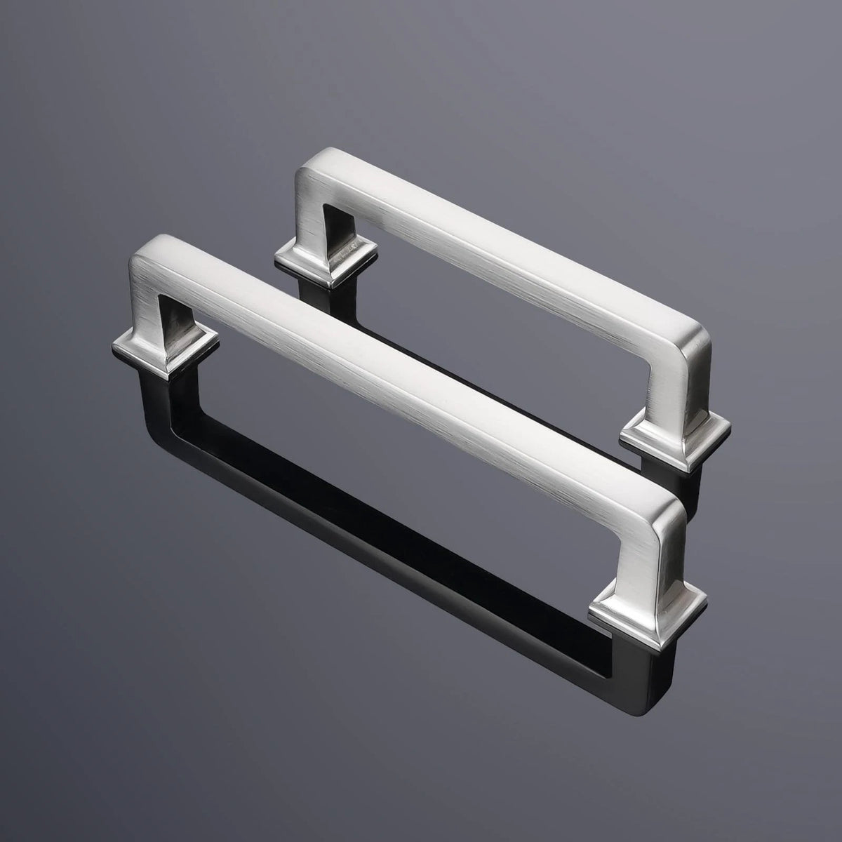 GIYURO 10 Pack Brushed Nickel 3-3/4' Hole Center(96mm),